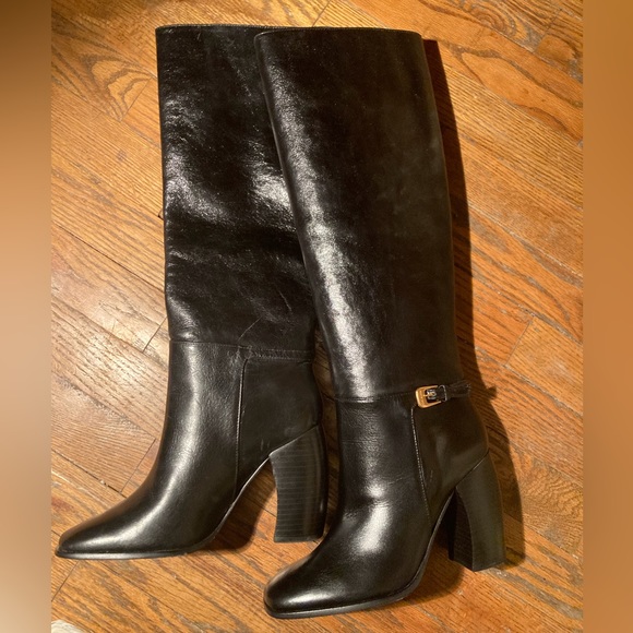 Tory Burch BANANA HEEL BUCKLE BOOT - Picture 6 of 7